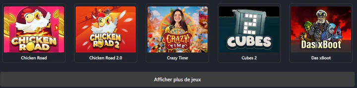 tortuga casino jeux populaires